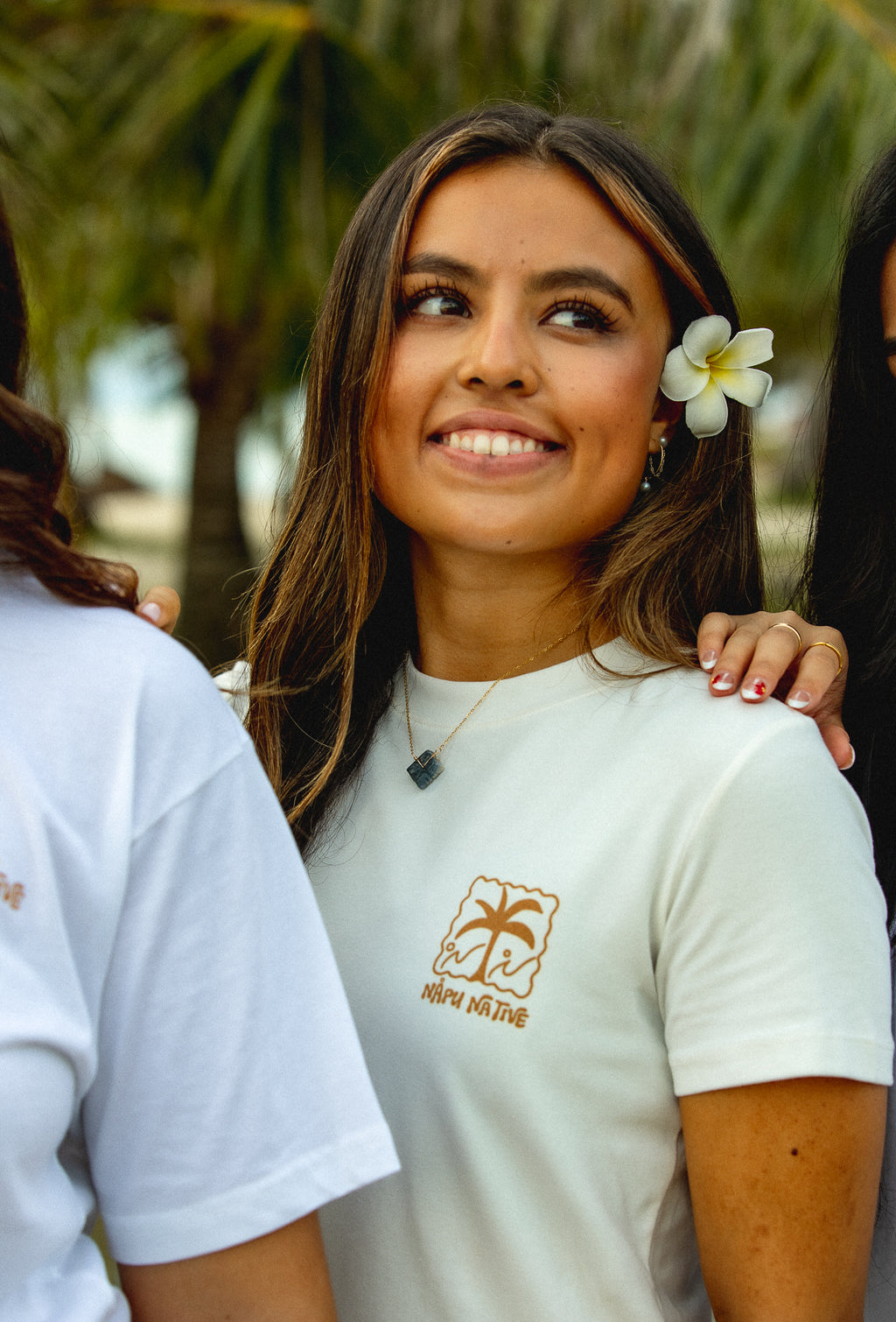 Women's Latte Baby Tee