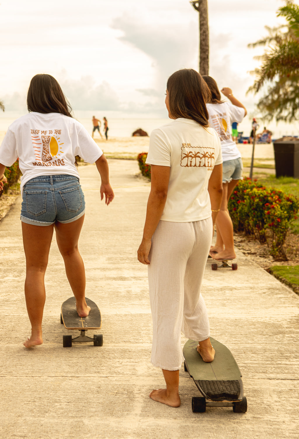 Women's Latte Baby Tee