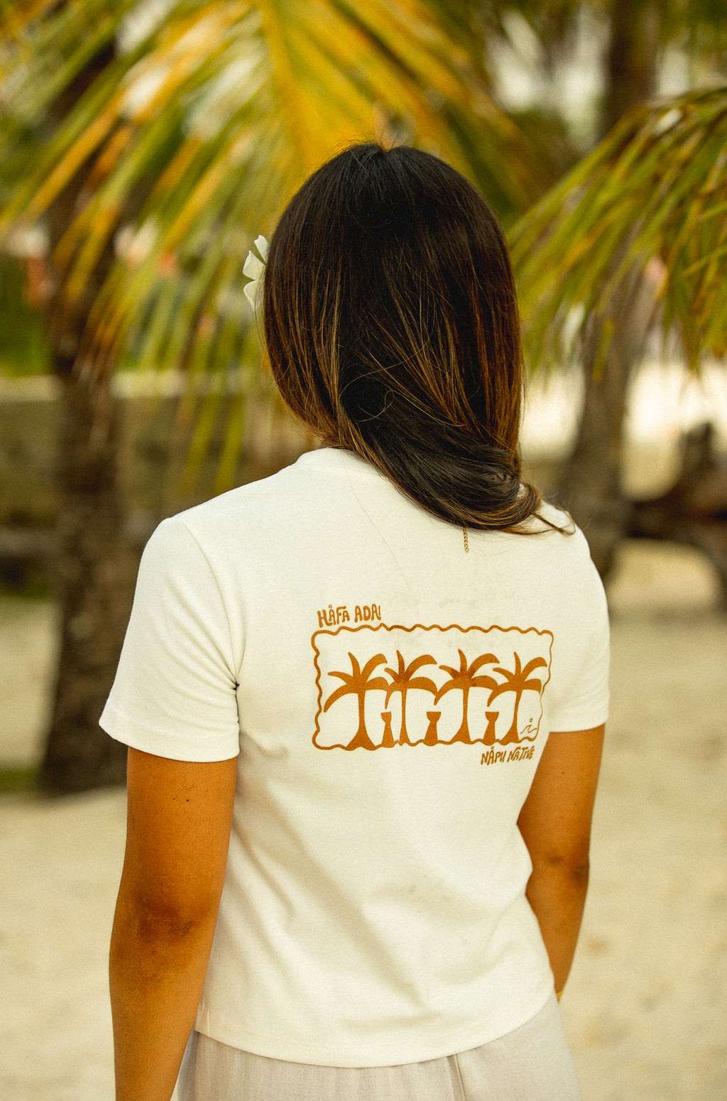 Women's Latte Baby Tee