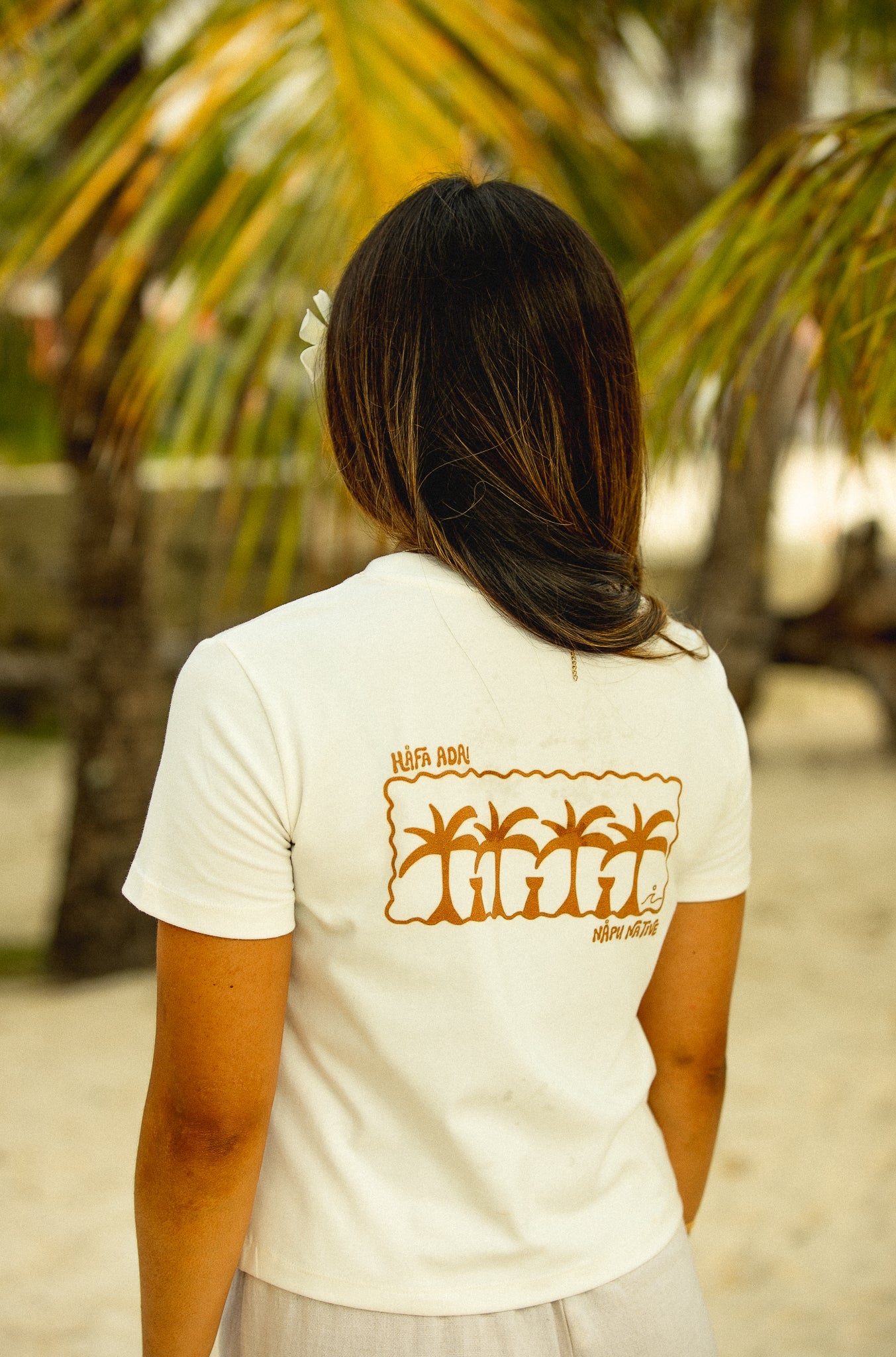 Women's Latte Baby Tee