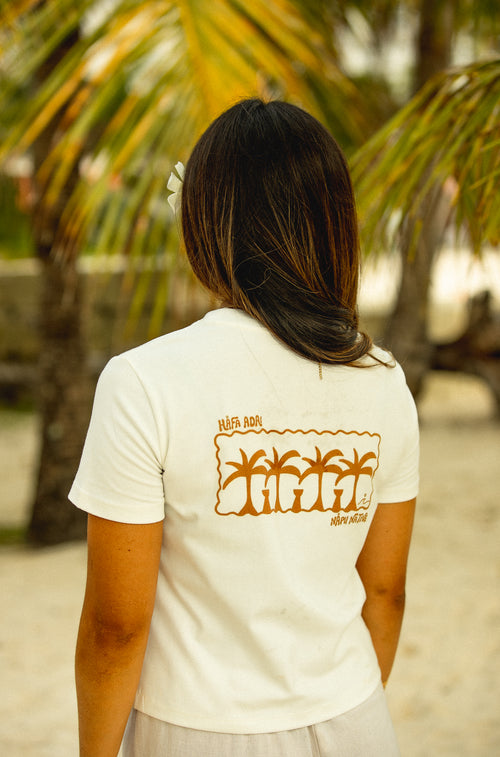 Women's Latte Baby Tee