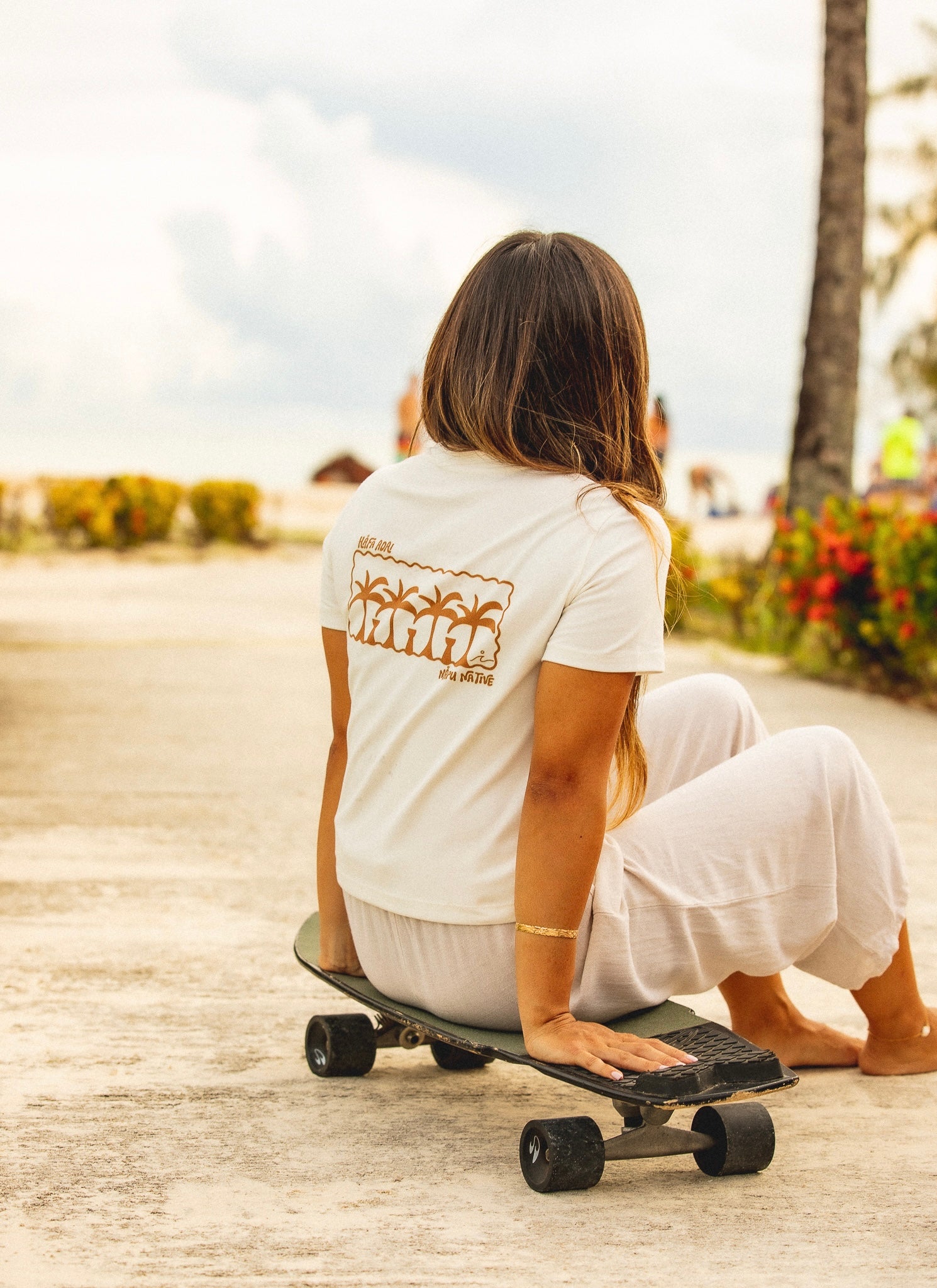 Women's Latte Baby Tee
